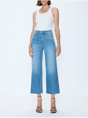 Pistola Lana Crop High Rise wide leg jean